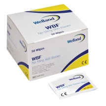 Welland | WBF050 | Barrier Film Gaziki/chusteczki z płynem ochronnym bezalkoholowe, druga skóra