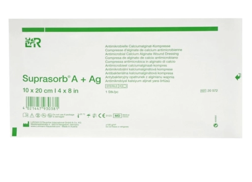 Suprasorb A+Ag 10cm x 20cm 1 szt