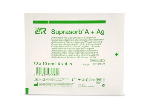 Suprasorb A+AG 10cm x 10cm 1 szt.