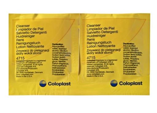 Coloplast | 047150 | Comfeel Cleanser Wipe Zmywacz do pielęgnacji skóry wokół stomii w chusteczkach