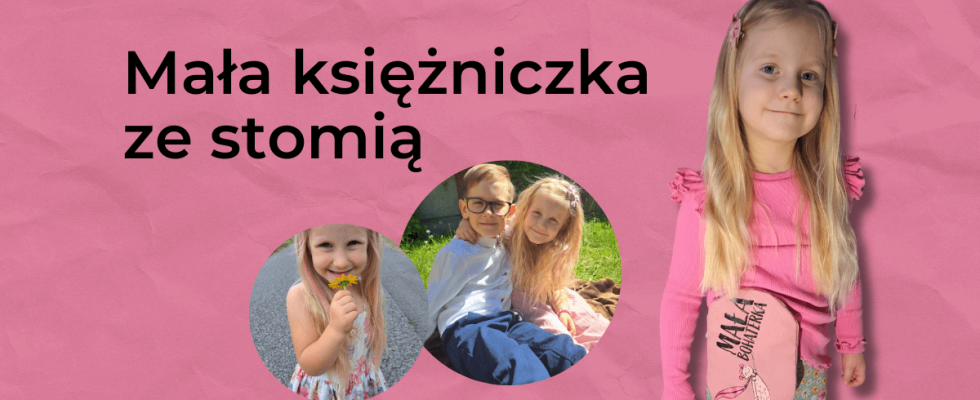 Mała księżniczka ze stomią